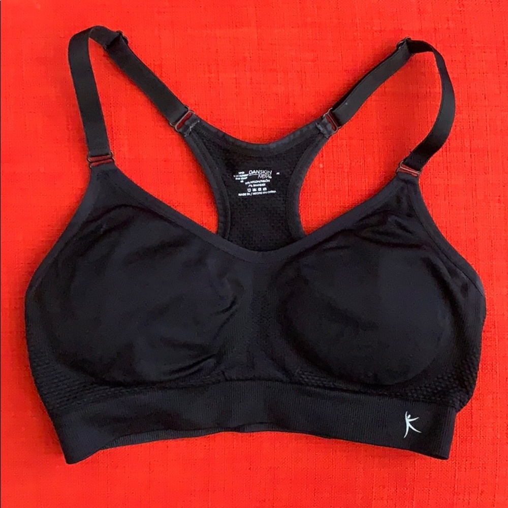 Black Danskin sports bra